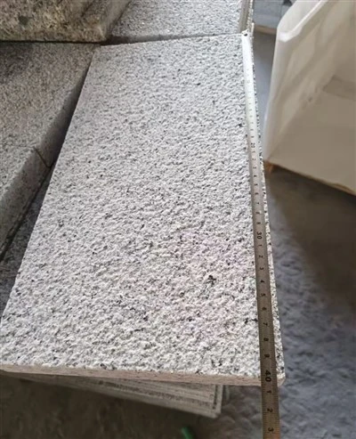 Placi de granit gri deschis
