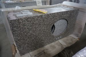 China ieftine piatra G664 Bainbrook Brown granit Blaturi de bucatarie & baie vanitatea topuri